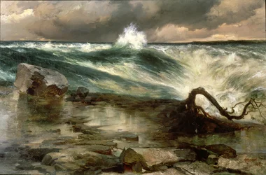 Die Stromschnellen oberhalb von Niagara